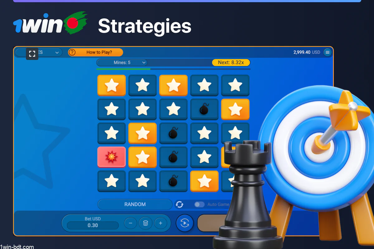 1win Mines strategies for increasing chances