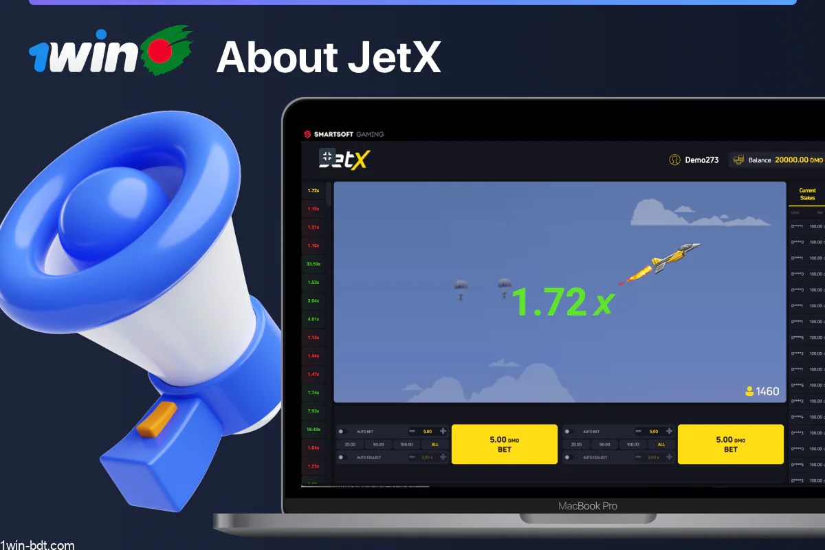 1win JetX high RTP and fair play