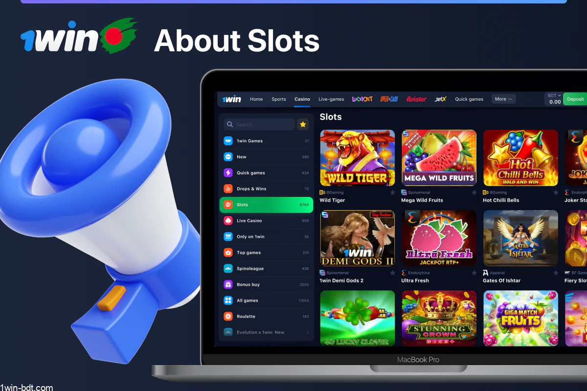 1win offers 10,000+ slots with diverse themes