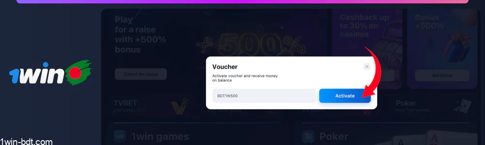 Click Activate to finish