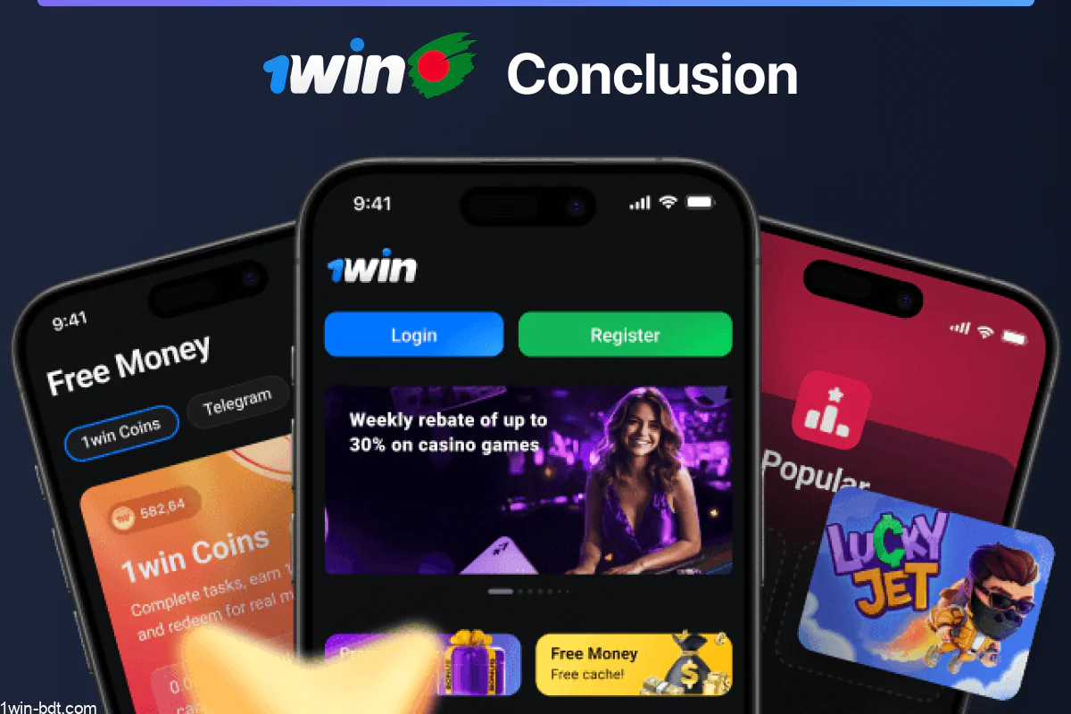 1win app offers games, bonuses, easy access