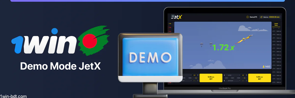 1win JetX demo mode allows risk-free play and strategy practice
