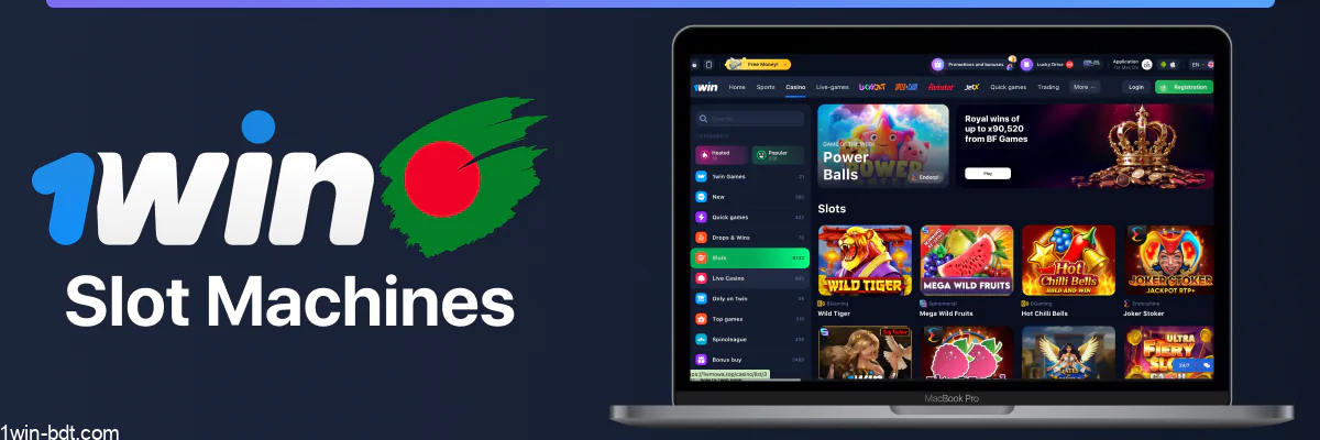 Explore 10,000+ 1win slot machines
