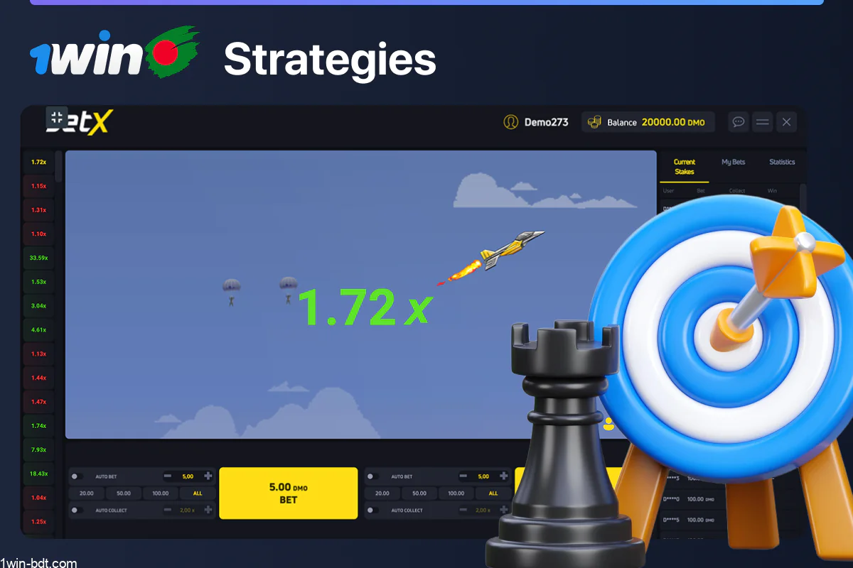 1win JetX strategies