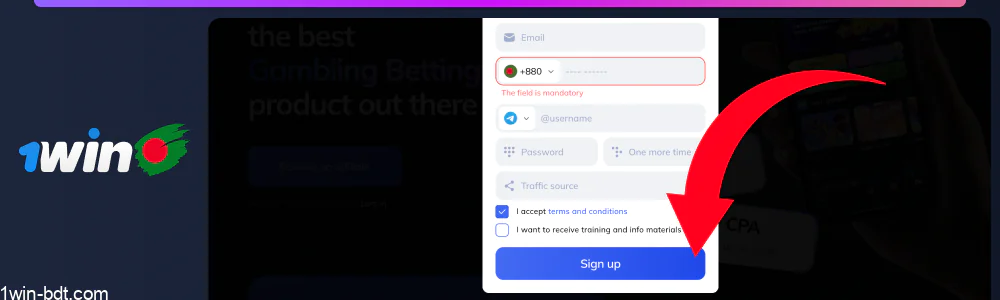 Click "Register"